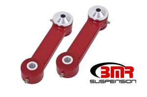 Ford Mustang Vertical Links - Rear - BMR Suspension - Polyurethane - Red - `15-`27